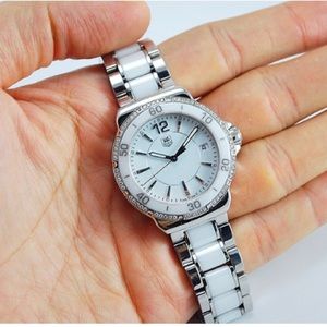 Tag Heuer Formula 1 - White Ceramic/Diamond Bezel